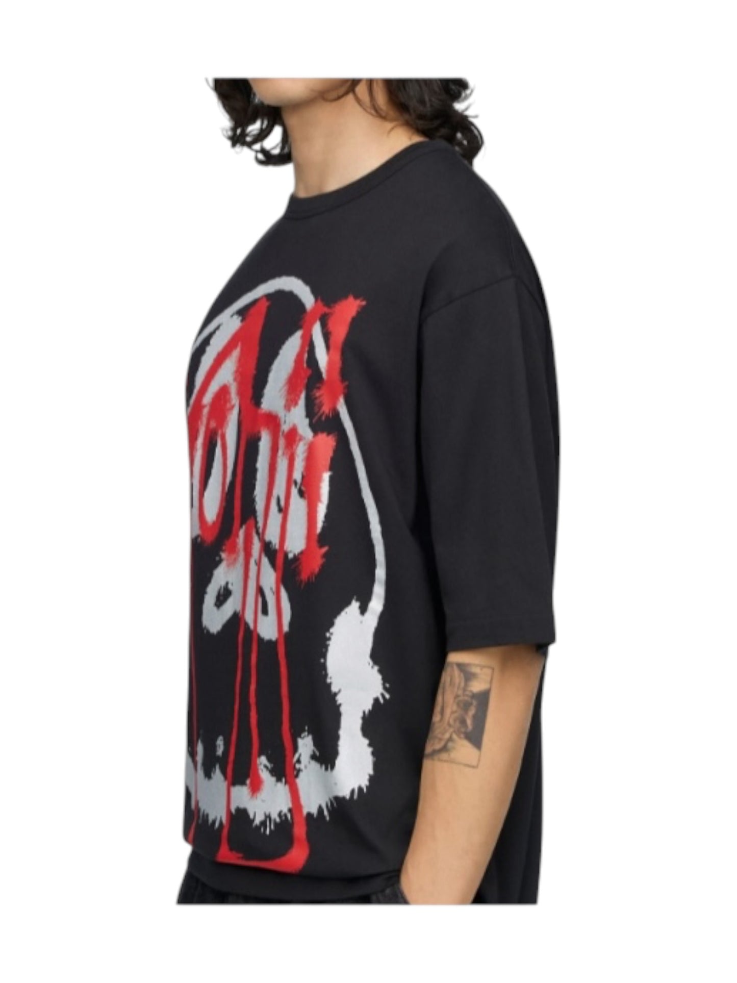 Y-3 X Adidas KR1062 SKULLGFX SS Tee Black