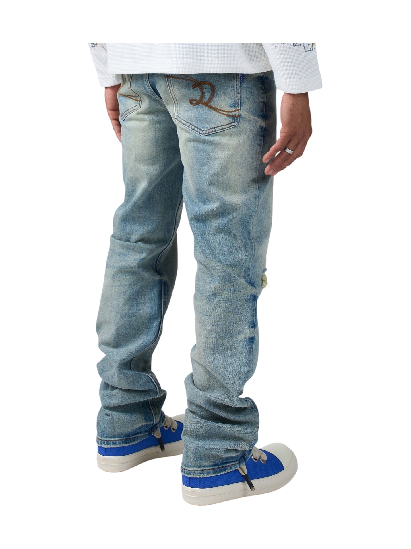 Duaa Neptune Blue Denim