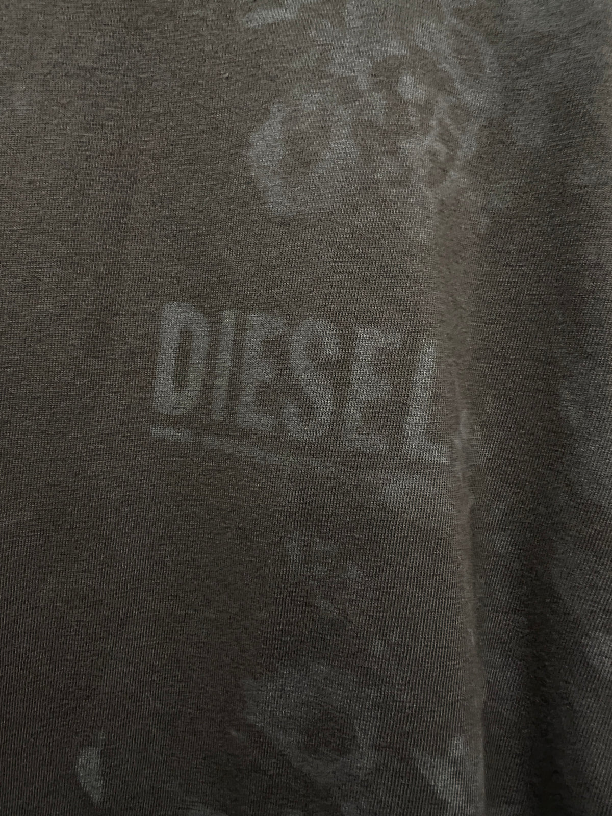 Diesel T Boxt LS Not T-Shirt Chocolate