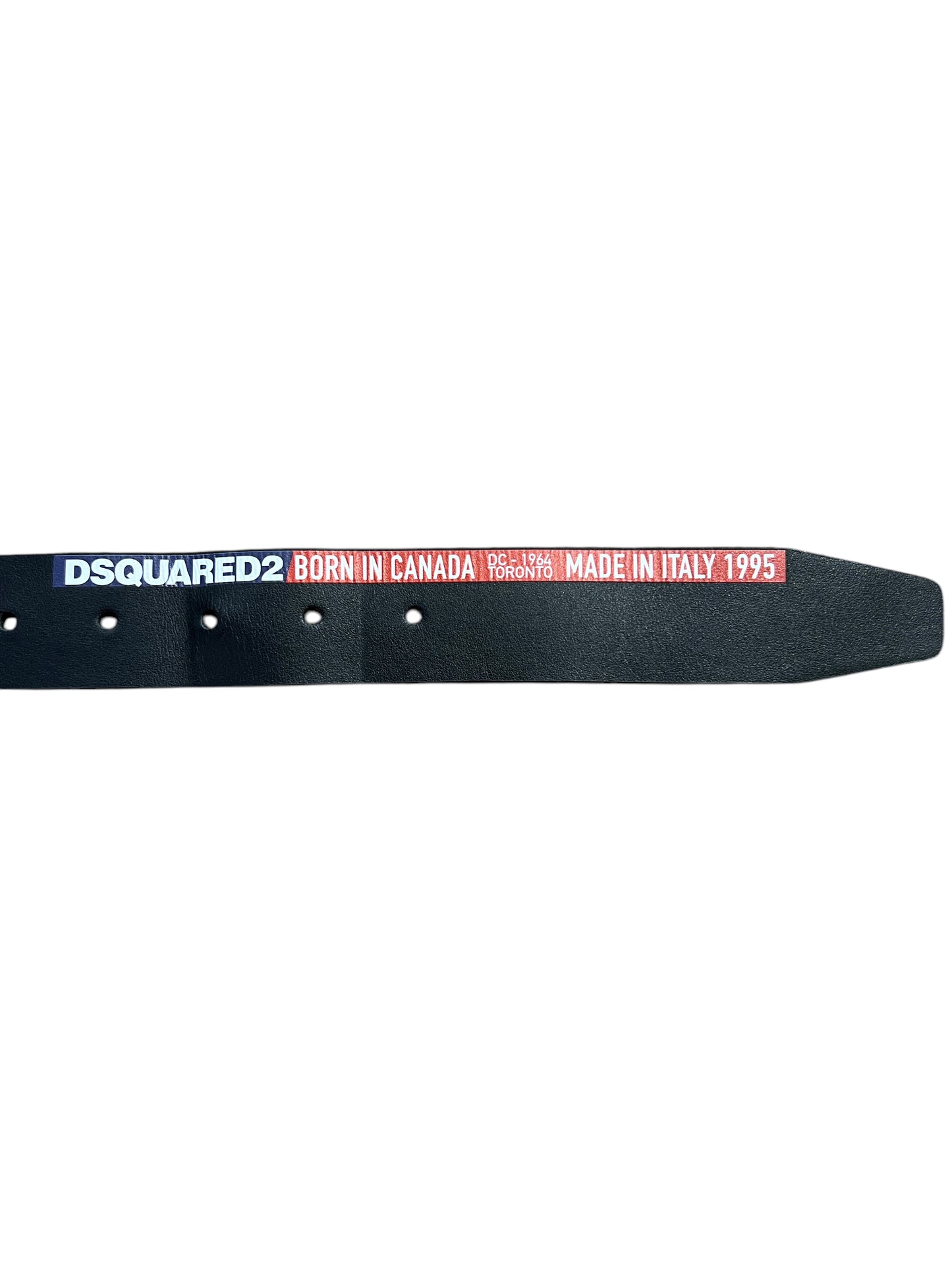 Dsquared2 BEM0406 Belt Vacchetta-Nero-Vintage