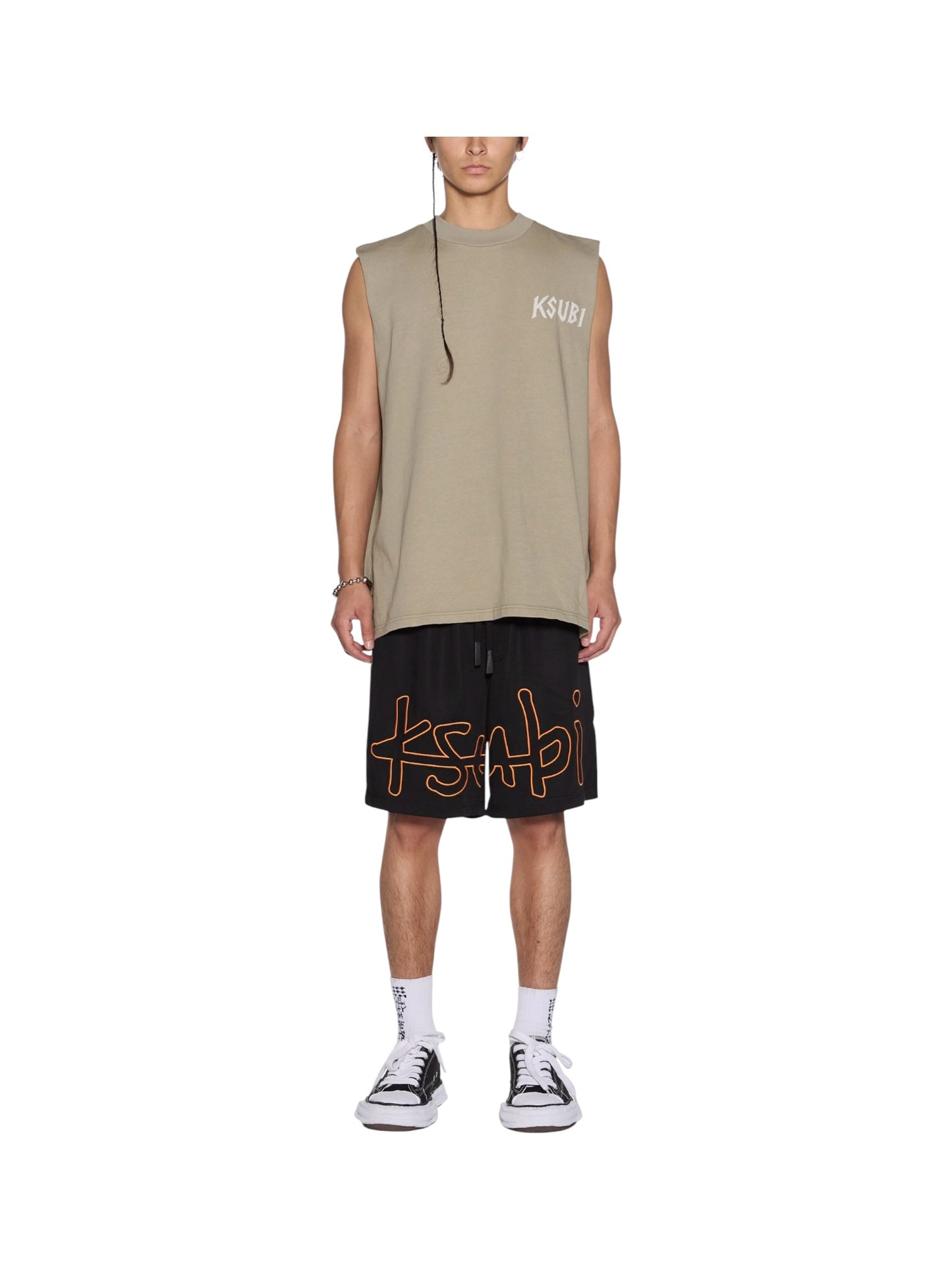 Ksubi  Cut Off Ekcess Tank Synth Green GREEN
