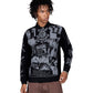 Pleasures P26FDK005 Poster Long Sleeve Polo BLK
