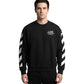 Off-White Diag Crew Neck Sweatshirt Black
