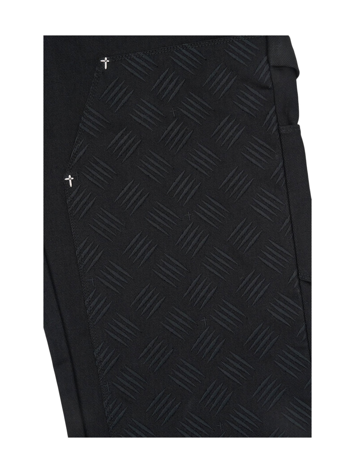 Rta Santiago Carpenter Pants Black Metal Grill