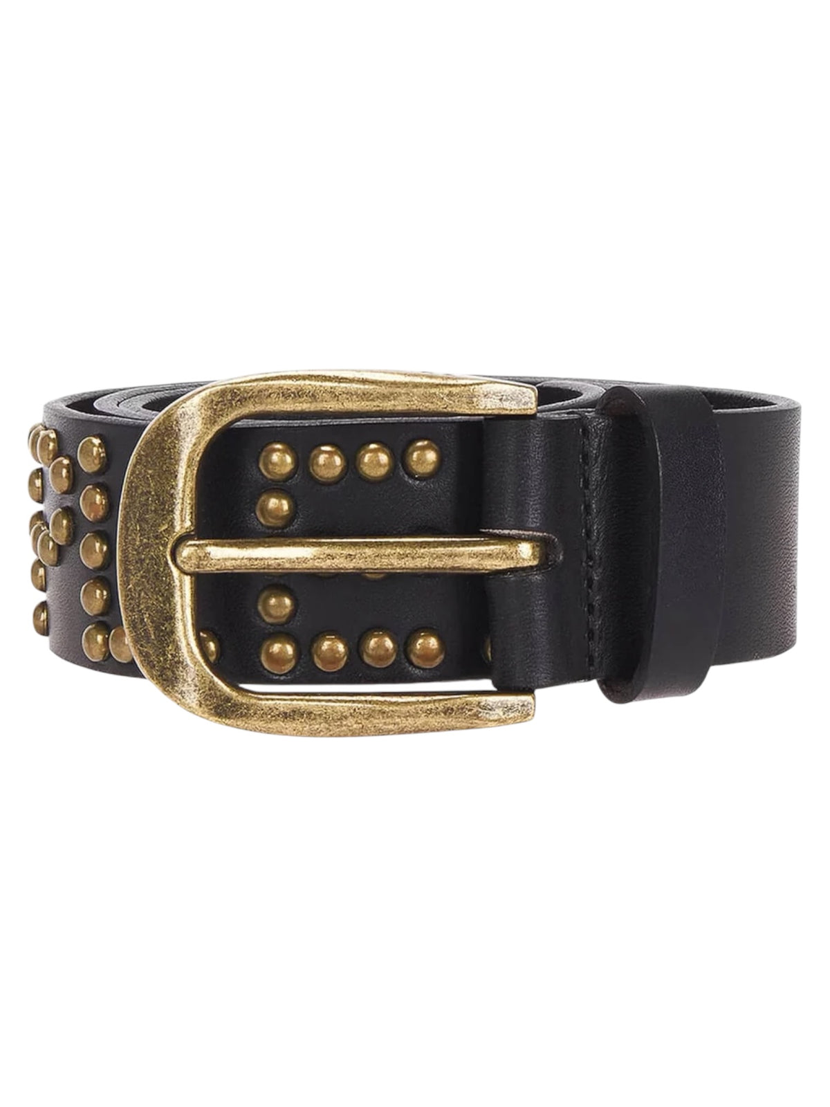 Pleasures P26F039 Pleasures Studded Belt BLK
