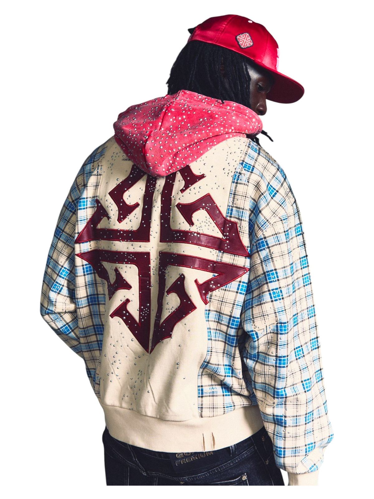 Guapi Panther Plaid Hoodie