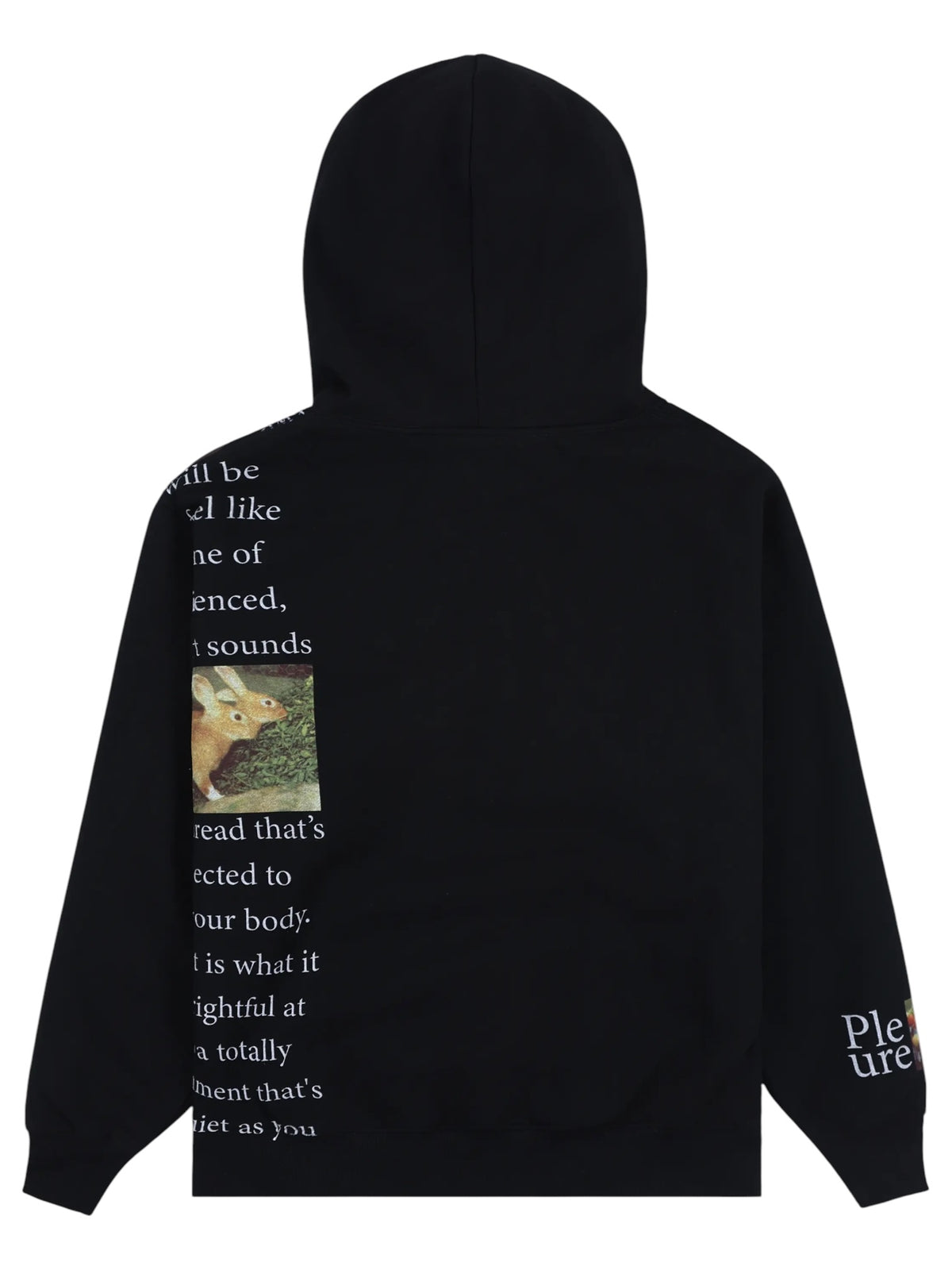 Pleasures P26F012 Connection Hoodie BLK