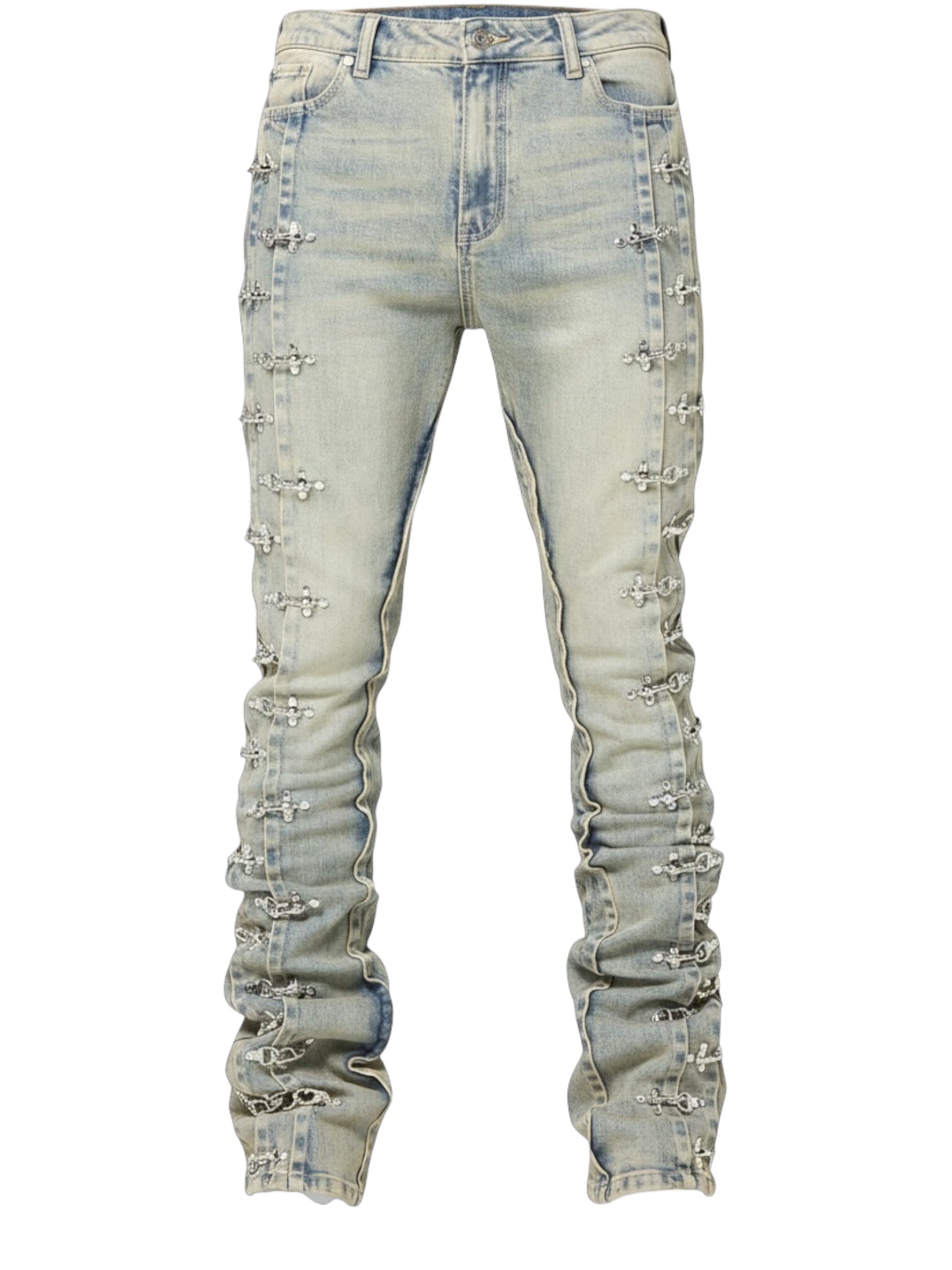 Guapi Vintage Blue Aviation Clasp Denim