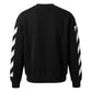 Off-White Diag Crew Neck Sweatshirt Black