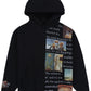 Pleasures P26F012 Connection Hoodie BLK