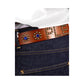 Pleasures P26F039 Pleasures Studded Belt BRN
