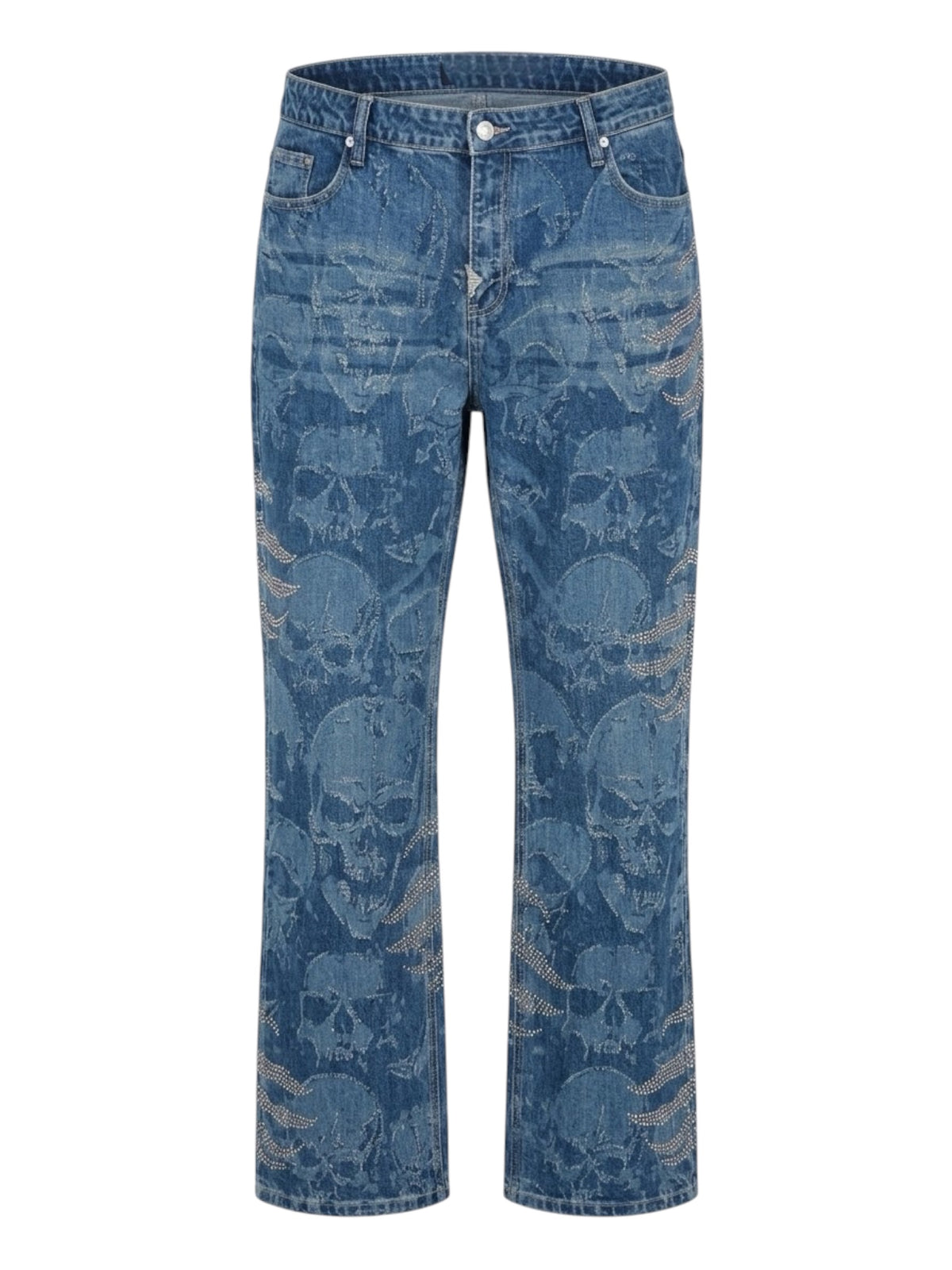 GUAPI Hell Dragger Laser Denim Pant
