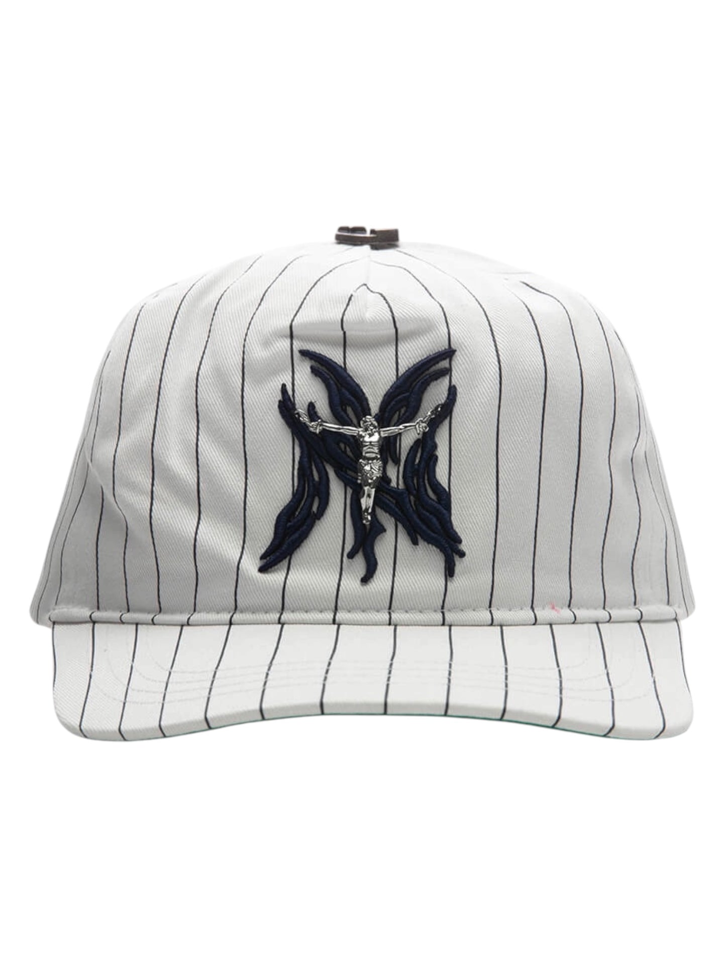 Hellstar NY Flame Snapback White