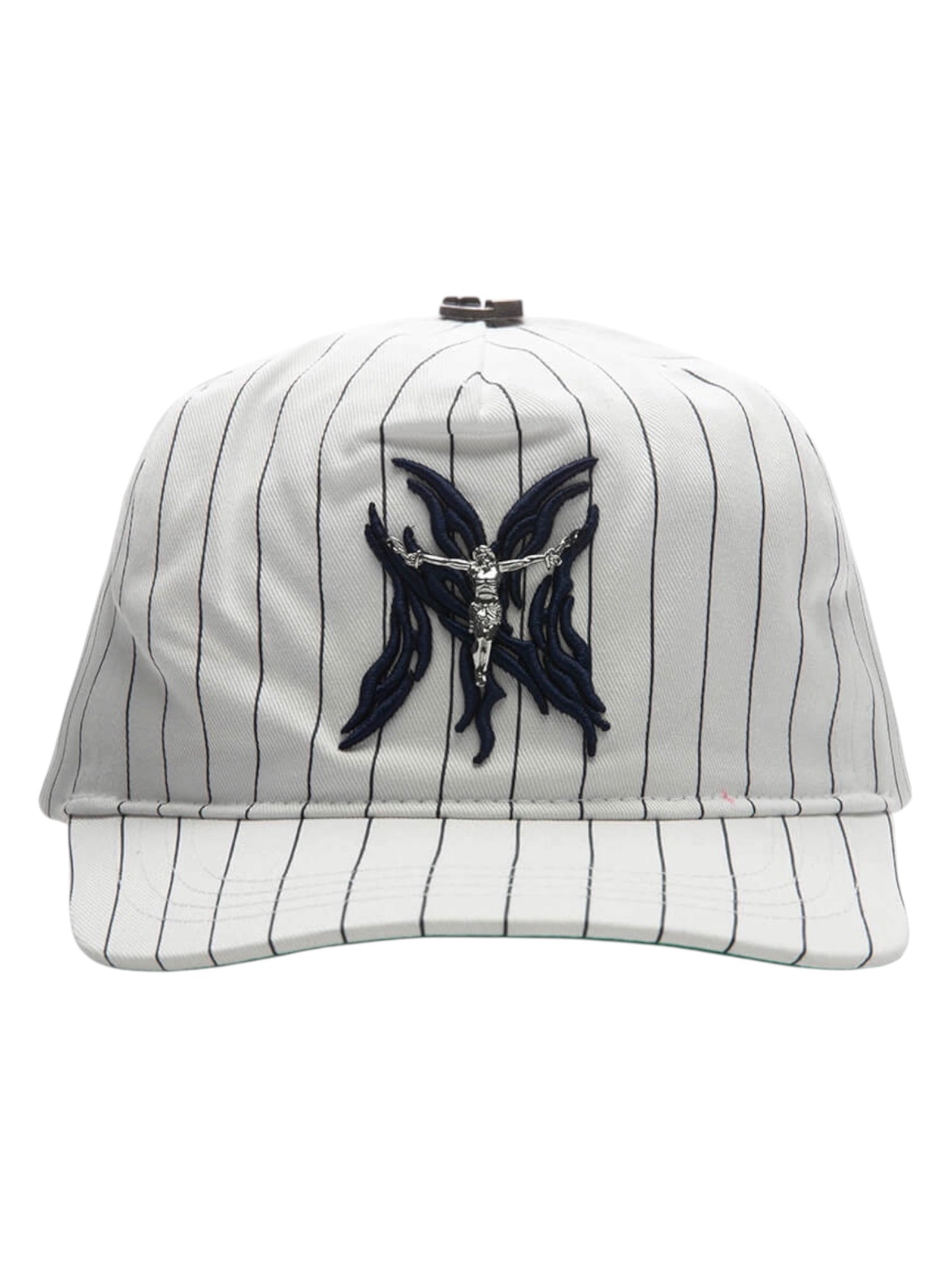 Hellstar NY Flame Snapback White