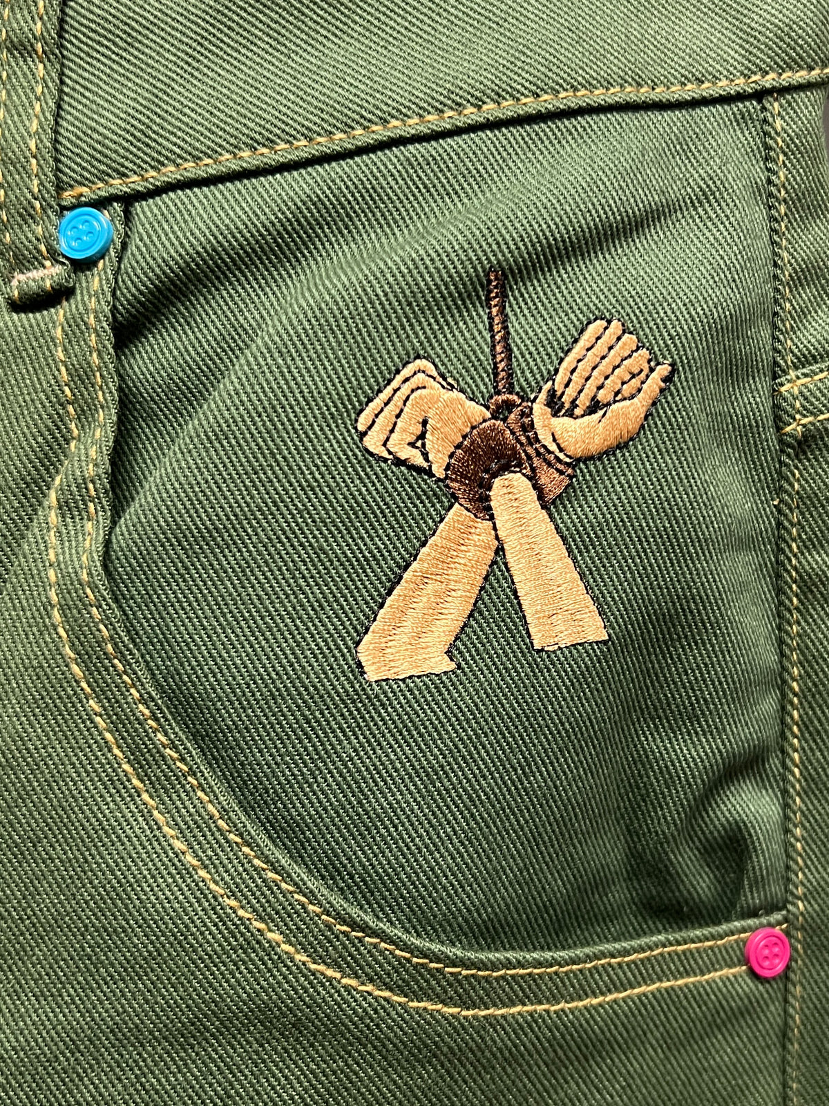 Adults Only AO26006 Peace Style Green