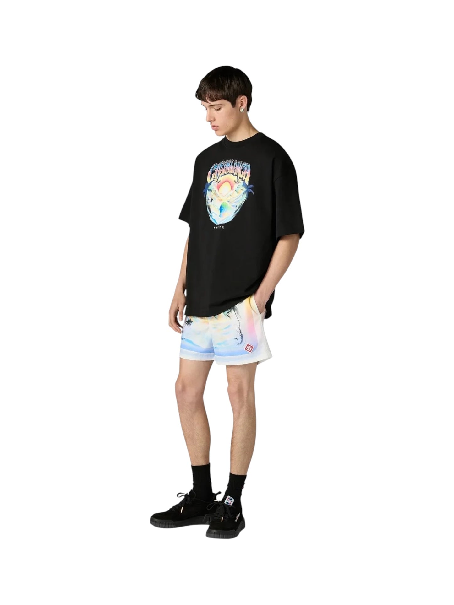 CasaBlanca Casa  Airspray Jacquard Swim Shorts