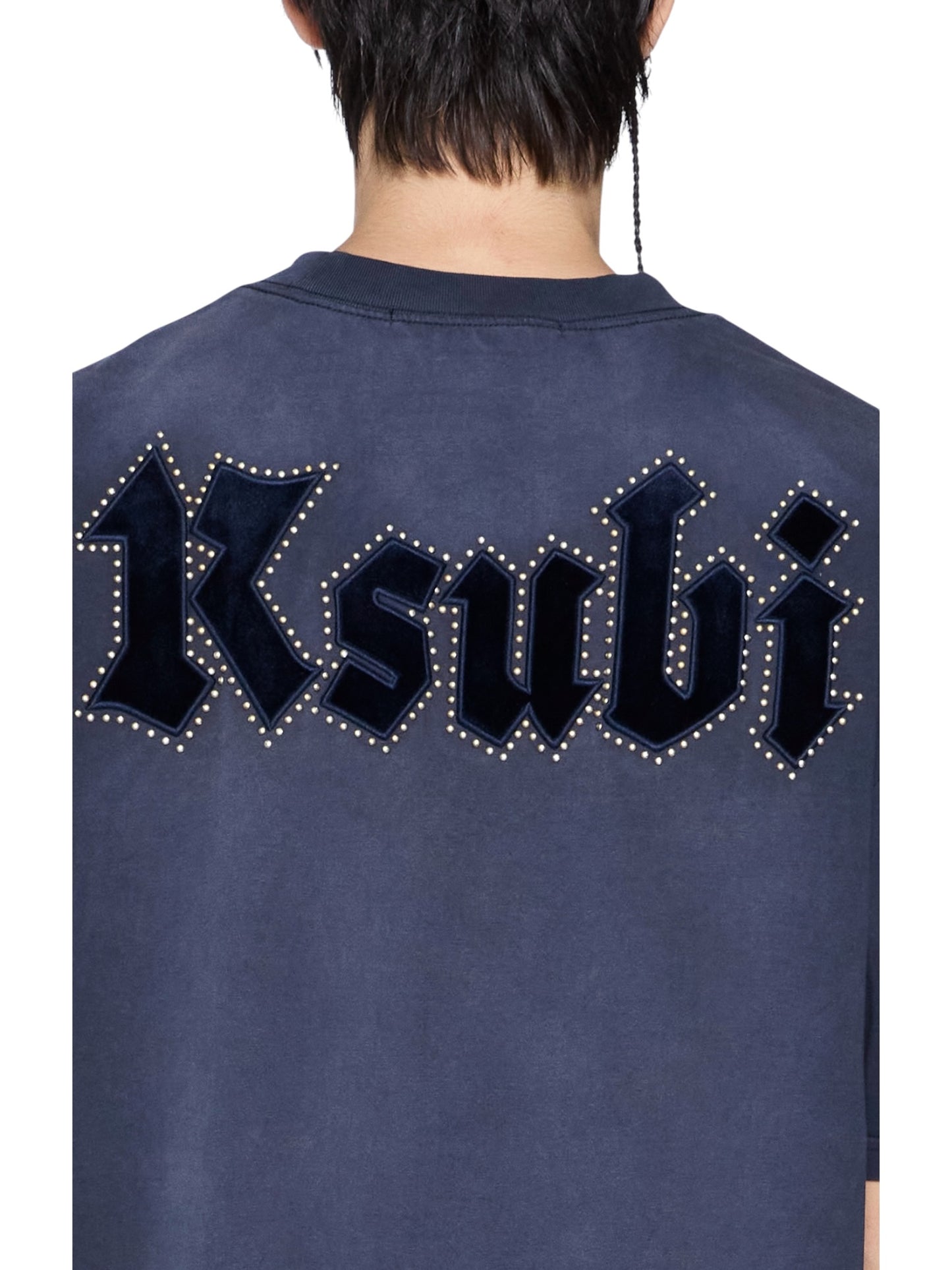 Ksubi Kaliba Ekcess SS Tee Deep Dive Navy