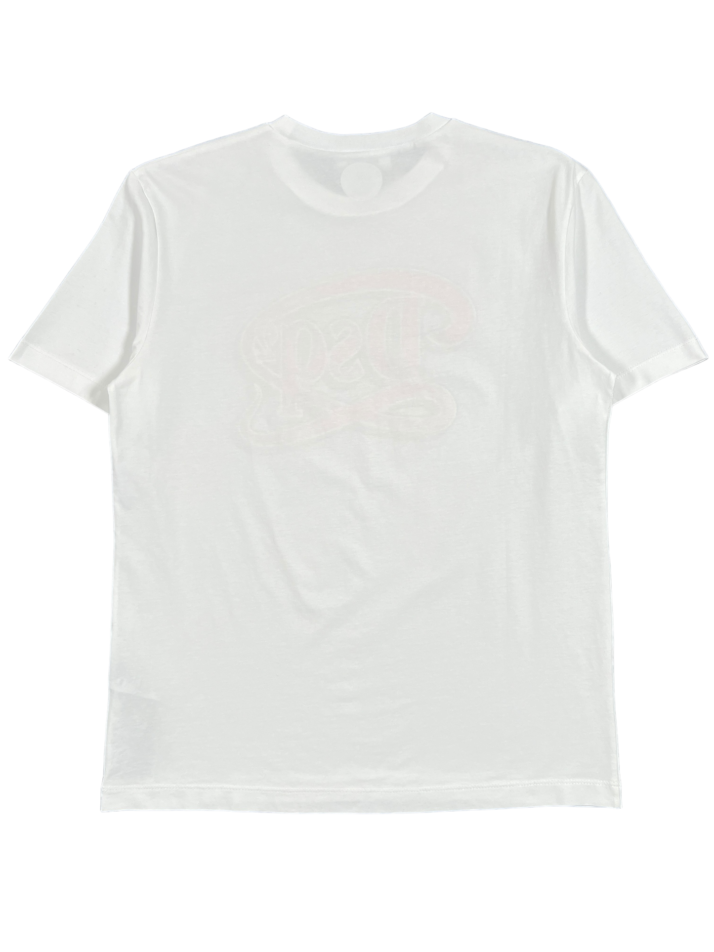 DSQUARED2 S71GD1387 regular fit tee in white with a faint logo on the front.