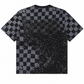 Guapi Checkerboard Tee Black