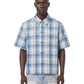 Guapi Glacier Plaid Shirt Blue