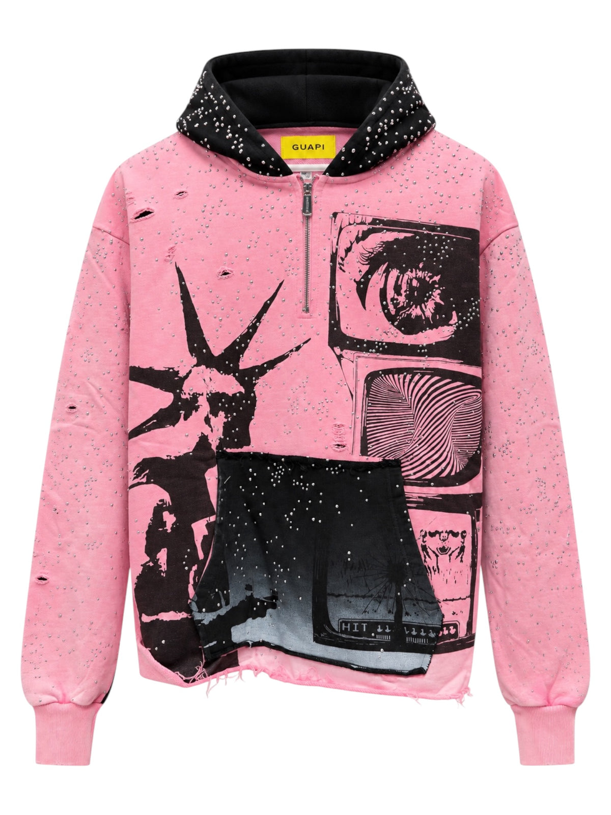 Guapi Punk Rivets Hoodie