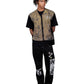 Pleasures P26FDK007 Vest Heavyweight Shirt BLK