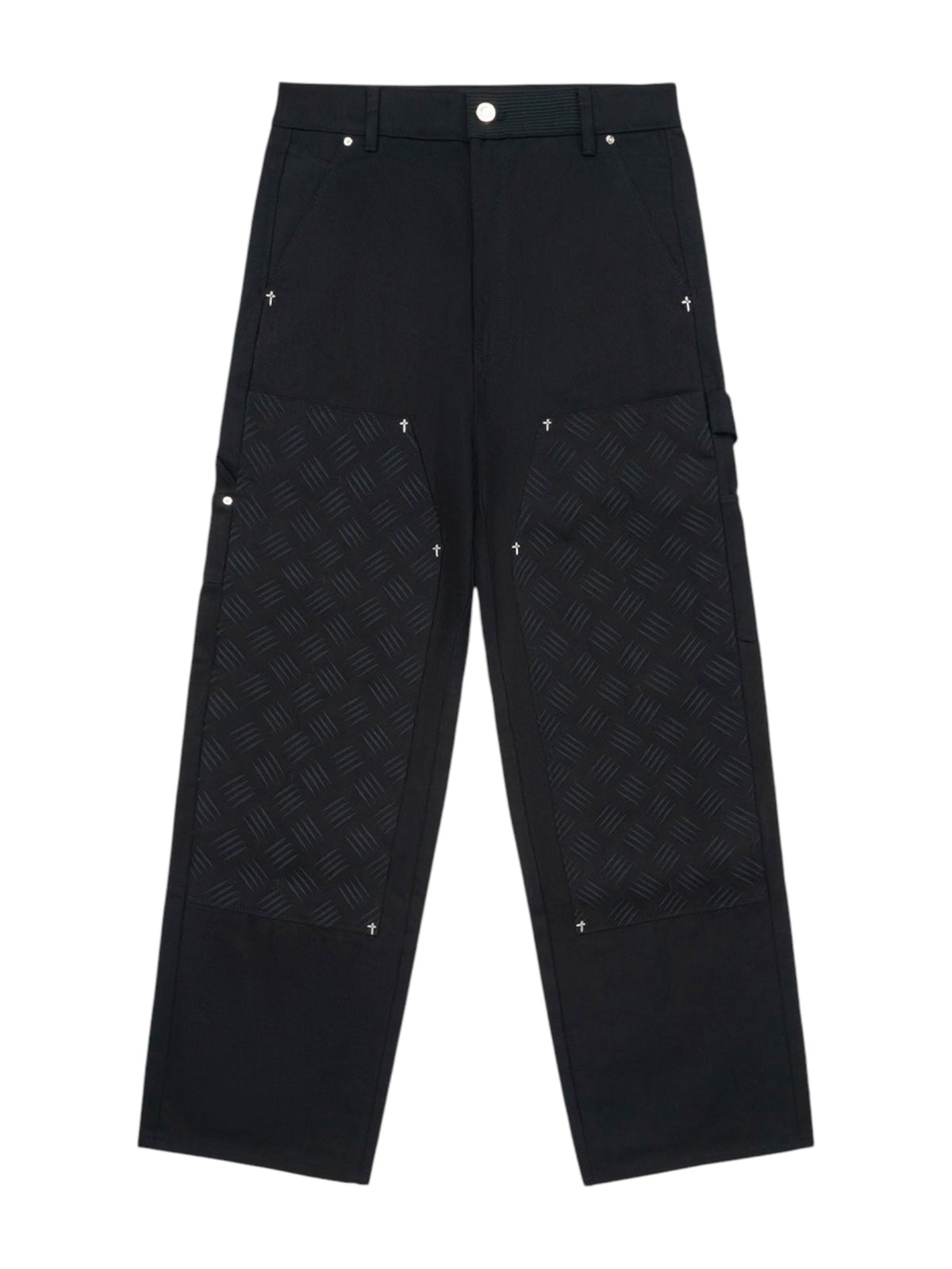 Rta Santiago Carpenter Pants Black Metal Grill