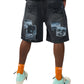 Duaa Movie Blue Short Blue