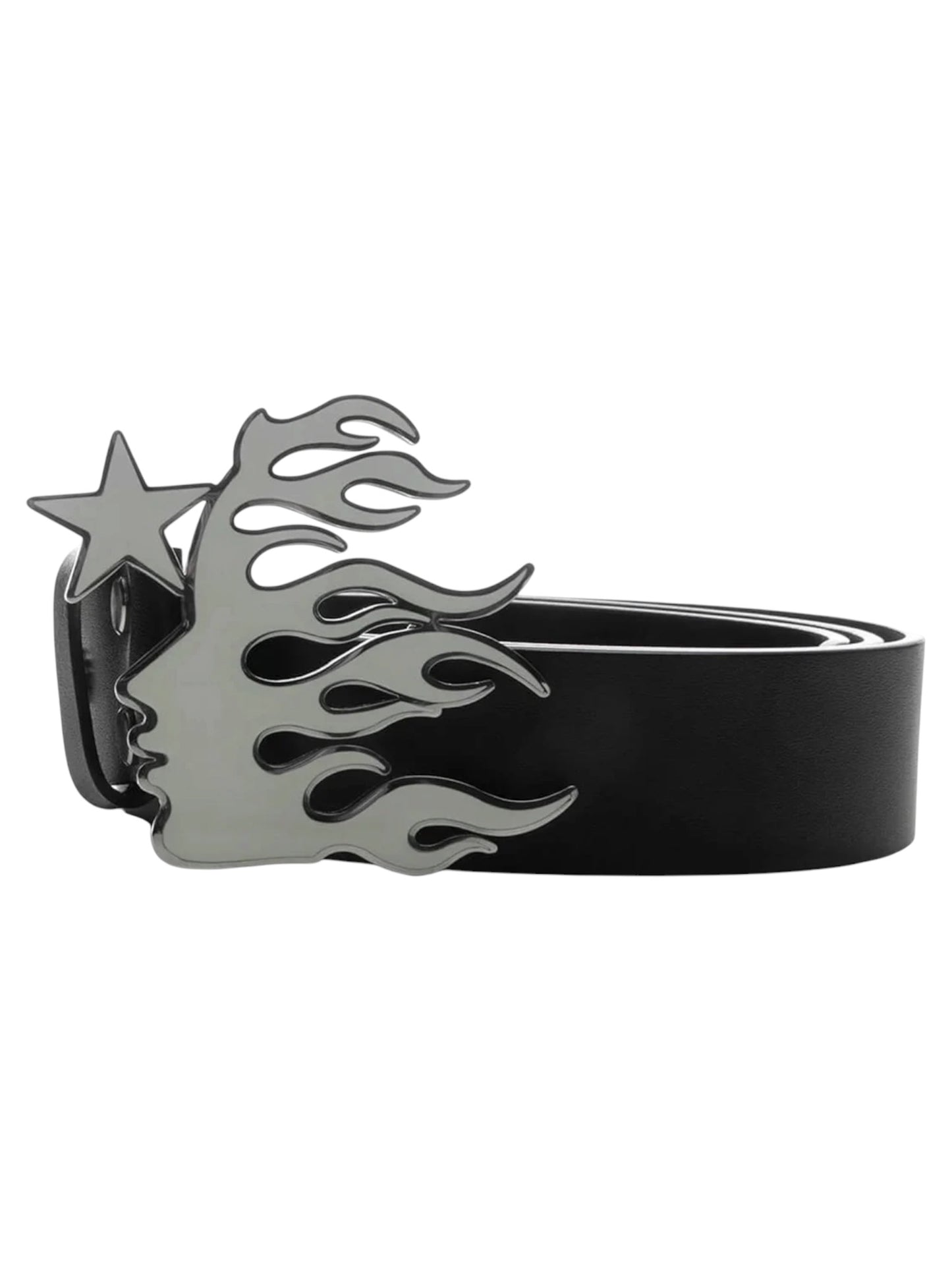 Hellstar Flame Girl Logo Belt Black
