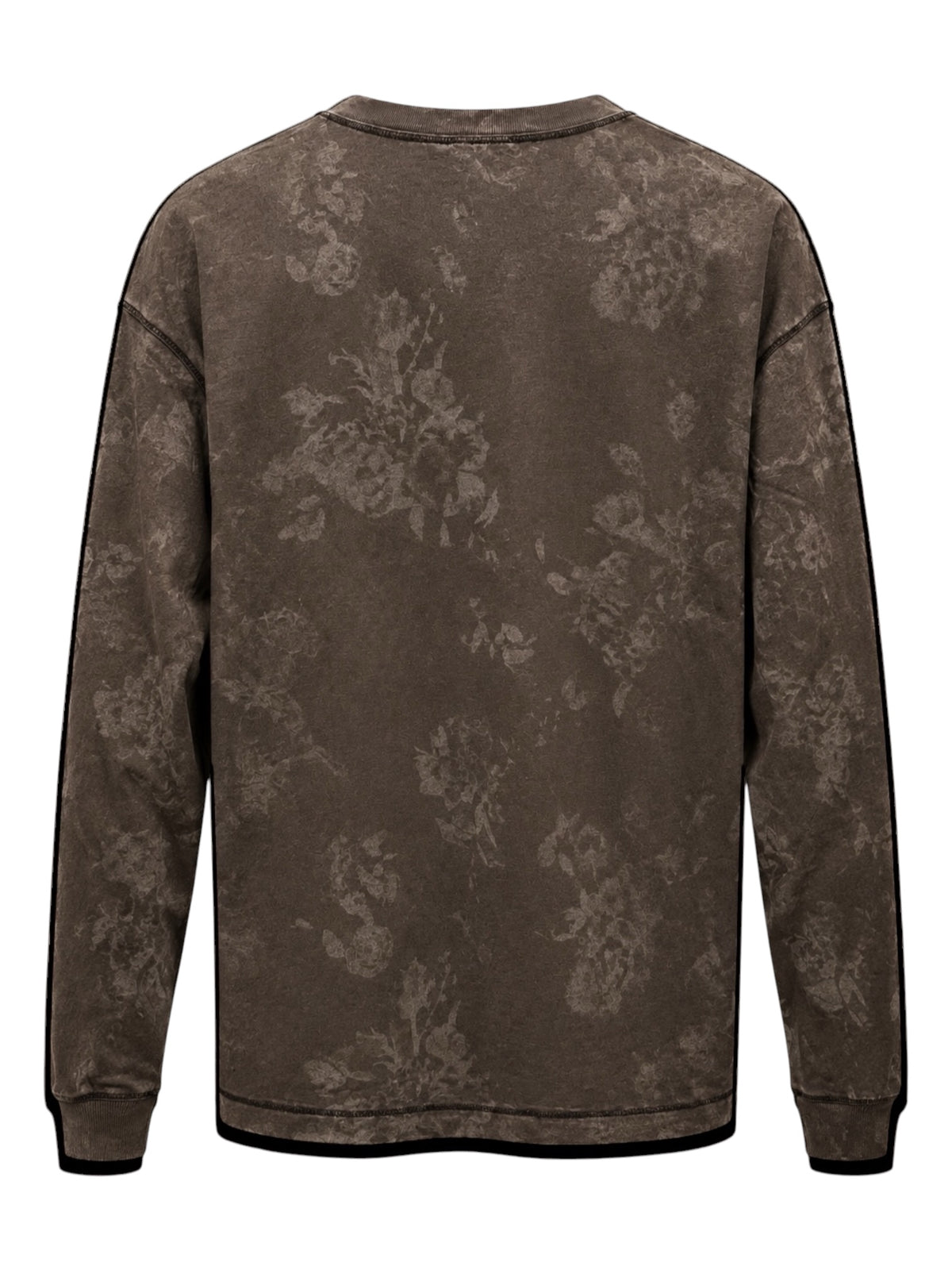 Diesel T Boxt LS Not T-Shirt Chocolate