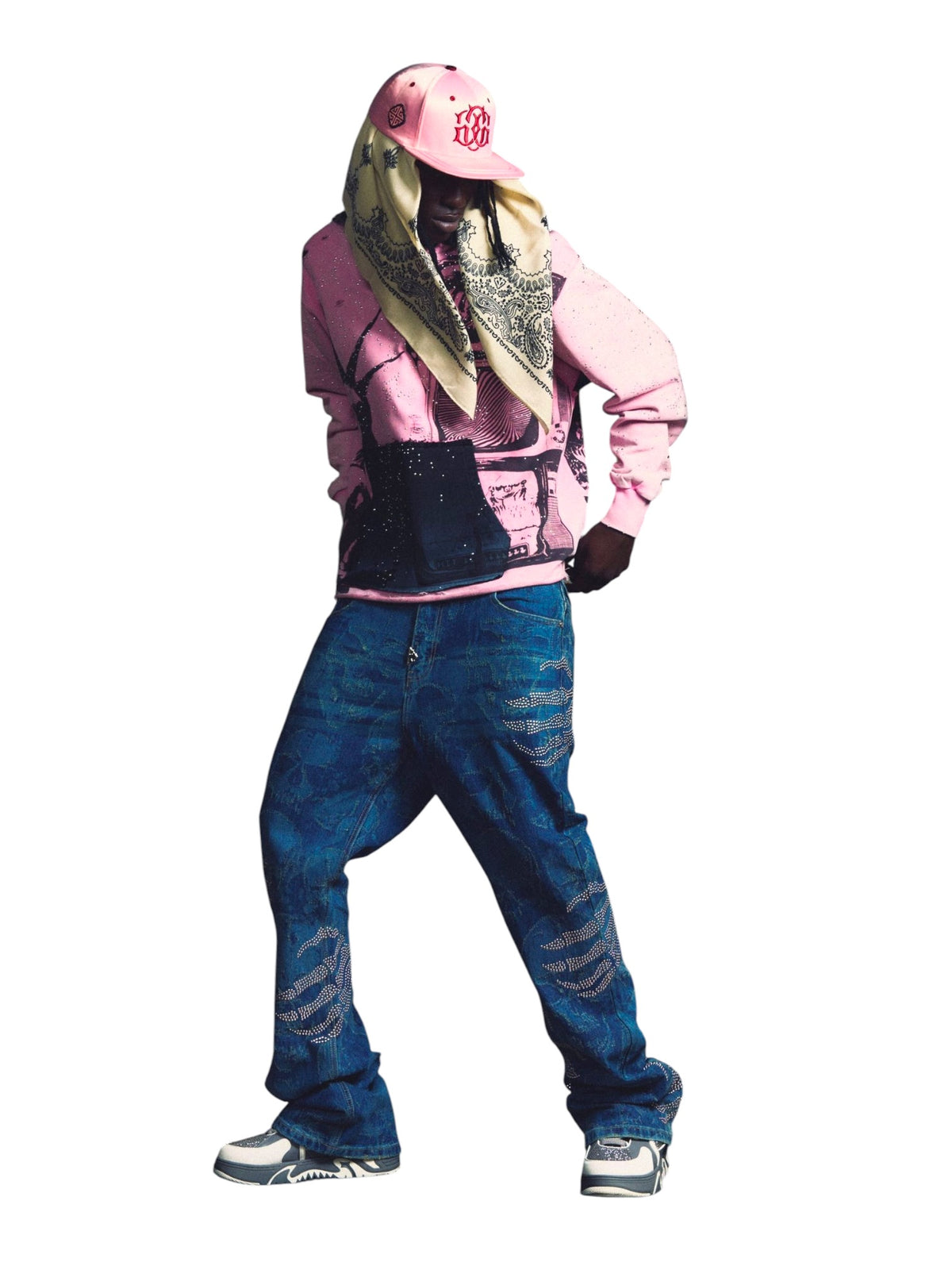 GUAPI Hell Dragger Laser Denim Pant