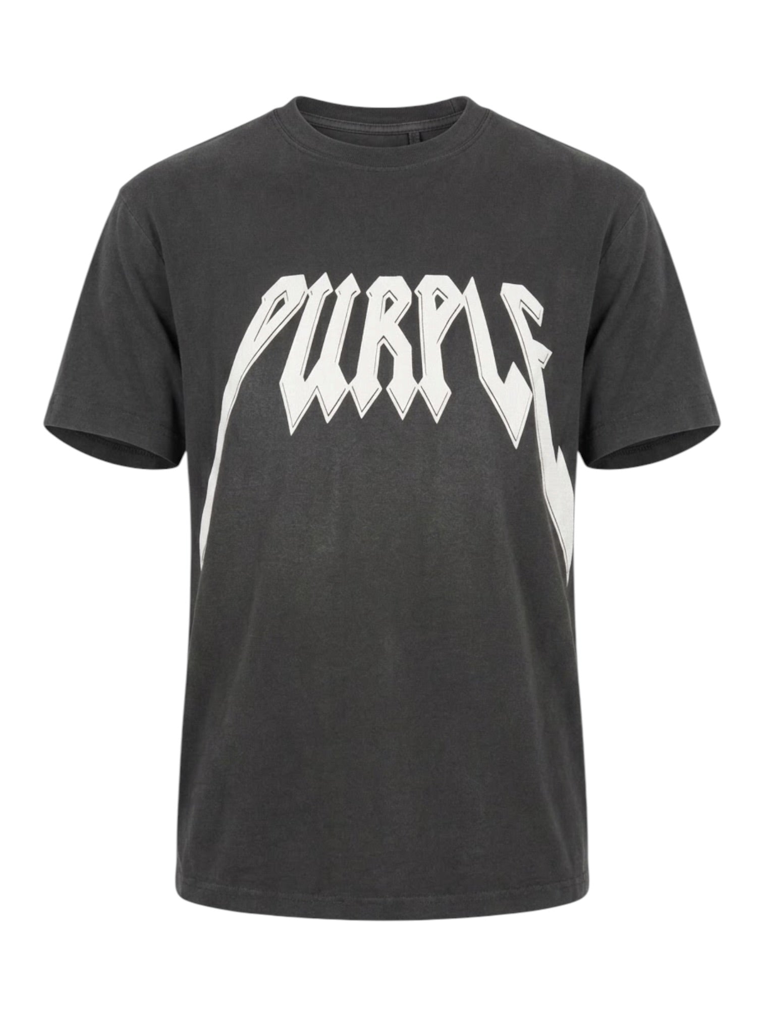 Purple Brand P104-TXBC426 Textured Jersey Ss Tee Black