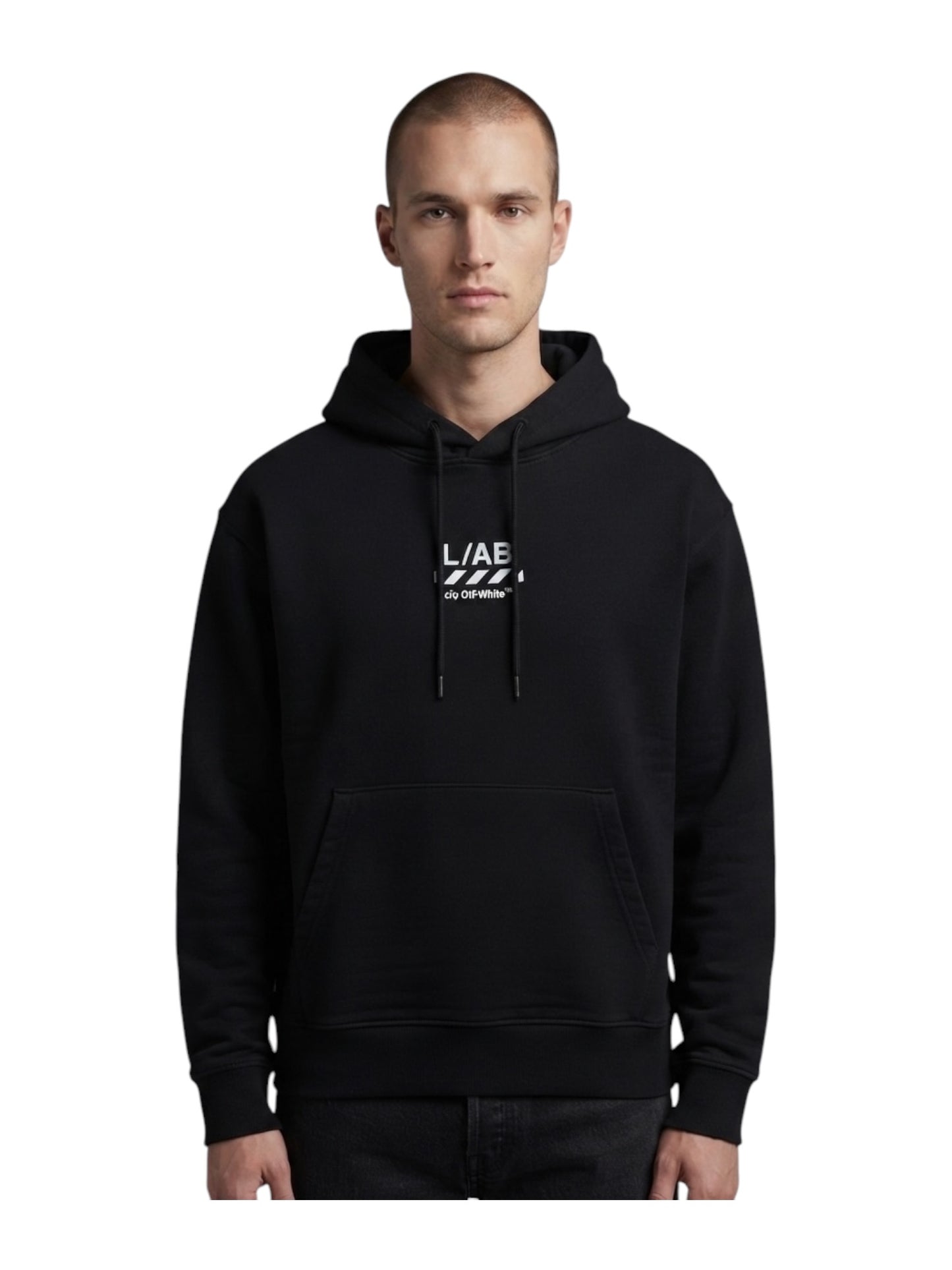 Off-White Diag Hoodie Black