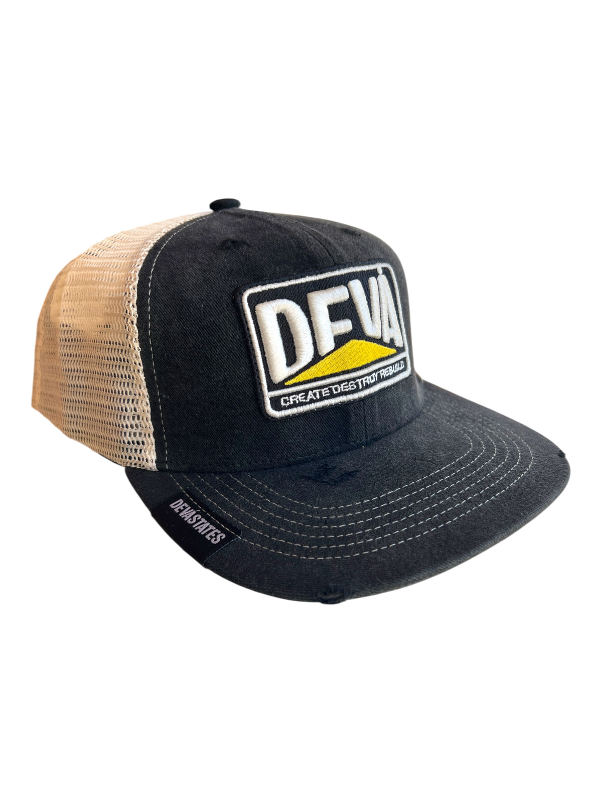 Devà States Colony Trucker Cap Black