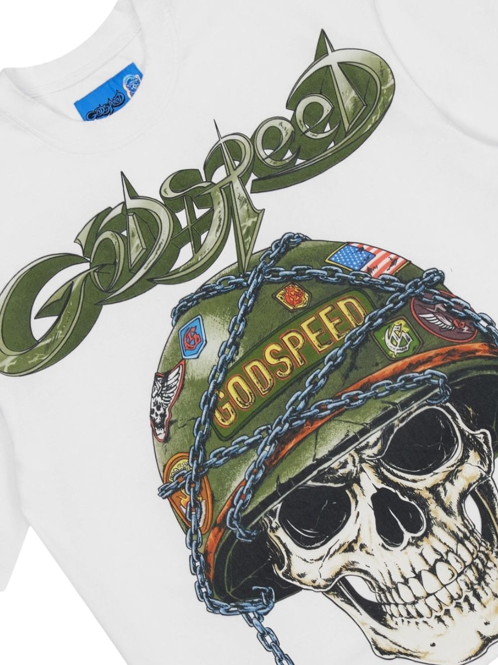 Godspeed Badges of Honor II NG T-shirt White