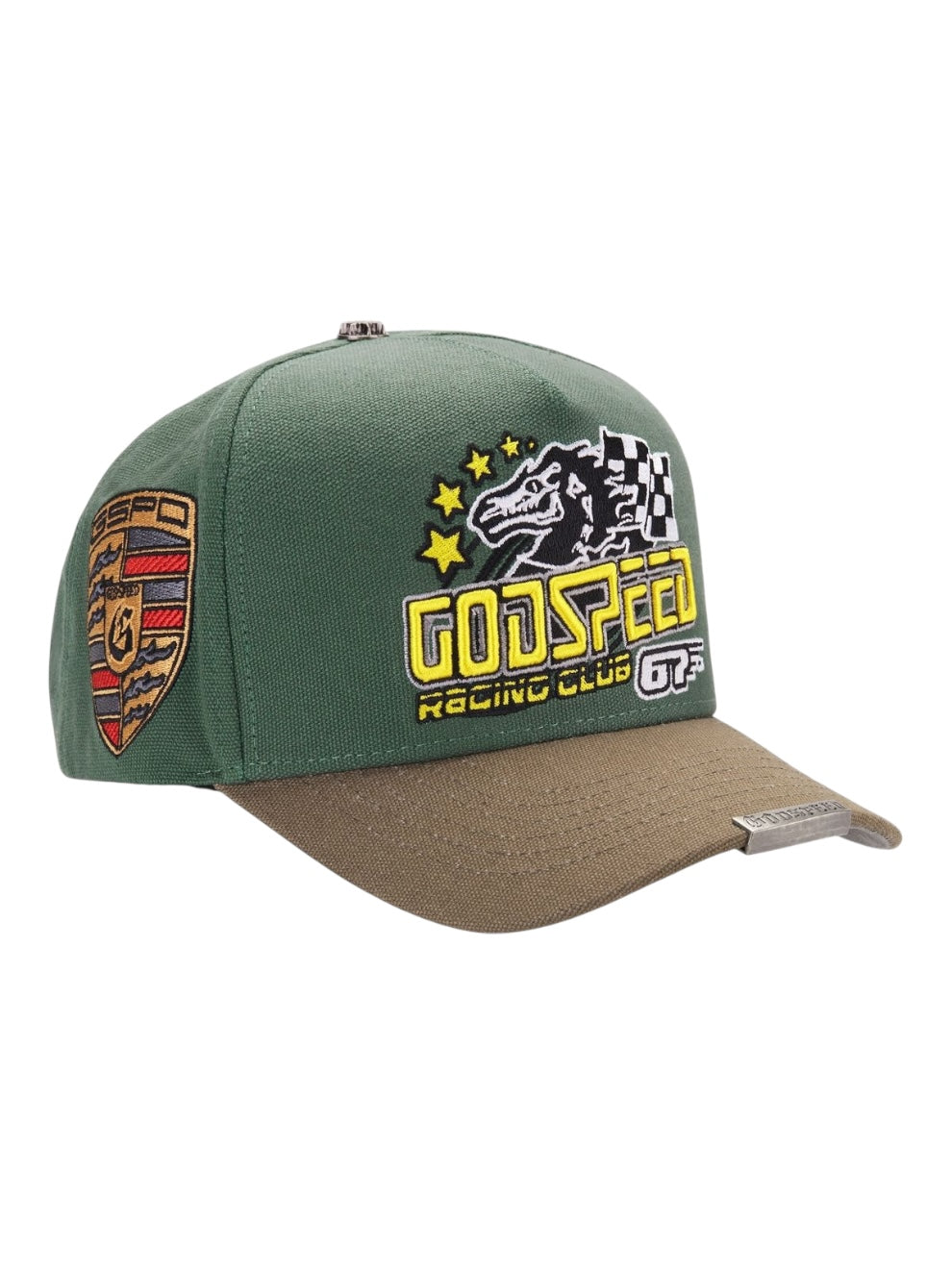 Godspeed GRC Members Snapback Hat Green/Brown