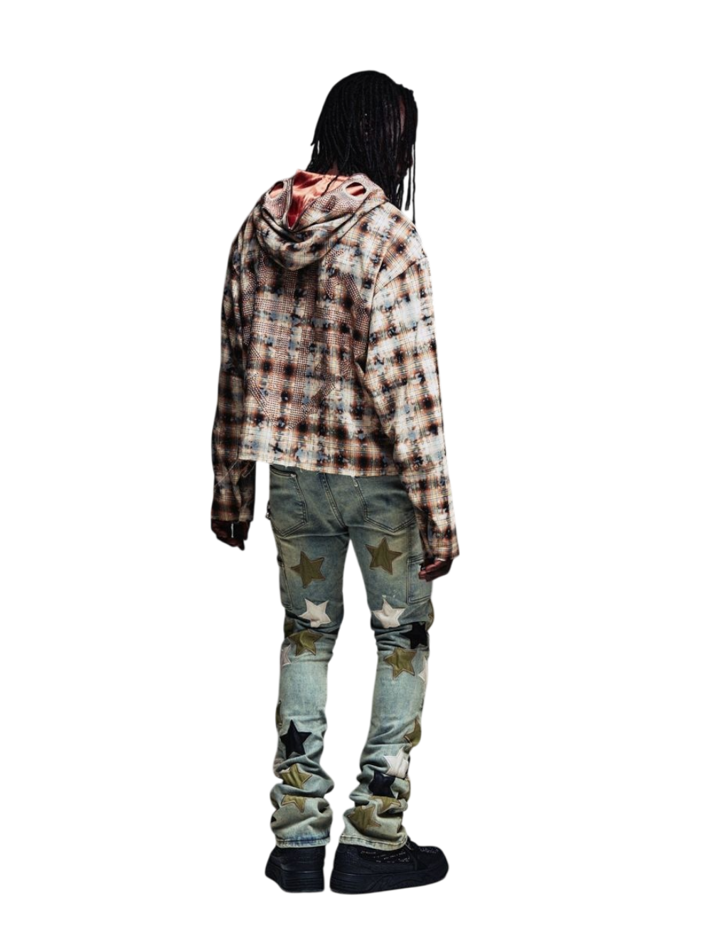 Guapi Olive Green Vintage Stars Denim