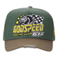 Godspeed GRC Members Snapback Hat Green/Brown
