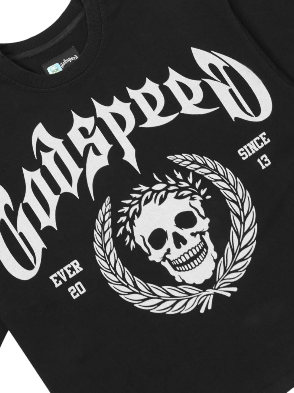 Godspeed Victor Crest T-shirt Black