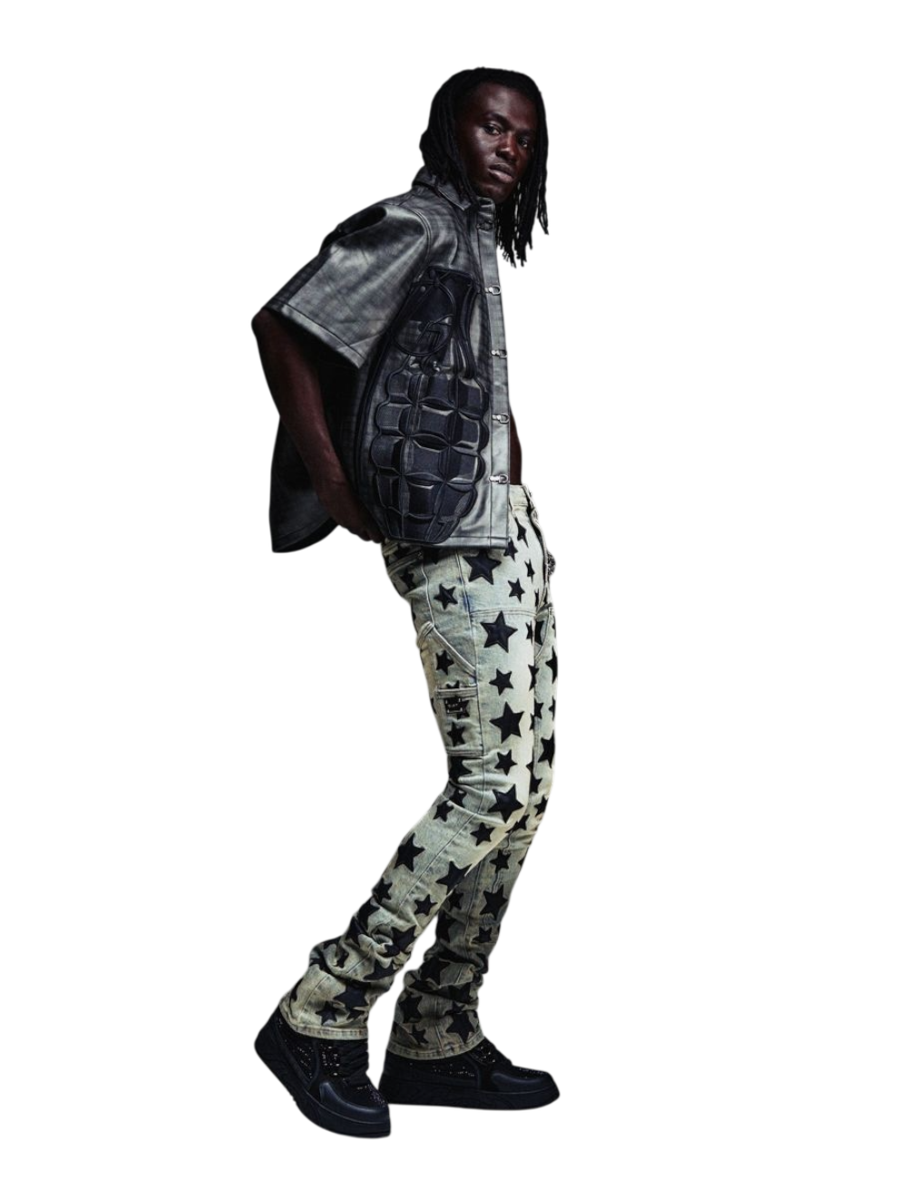 Guapi Vintage Blue Stars Denim V2