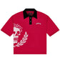 Godspeed Victor Oversized Crest Polo Red