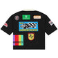 Godspeed Grc Quarter Zip Short Sleeve Polo Black