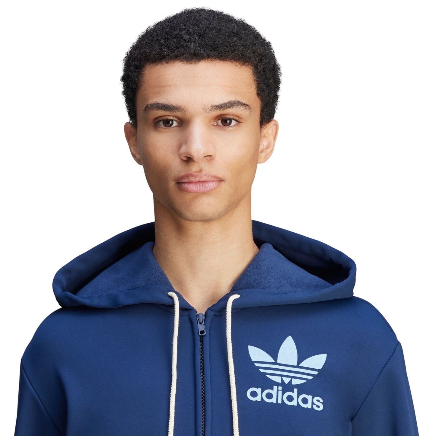 Adidas X Wales Bonner JJ2939 WB Track Hoodie Collegiate Navy