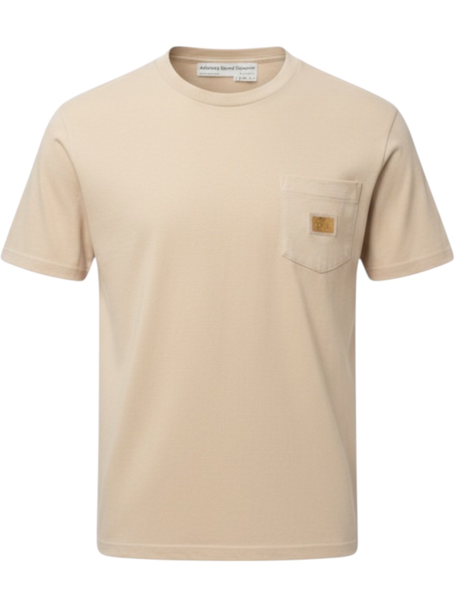 S S Pocket Tee Feldspar Ecru