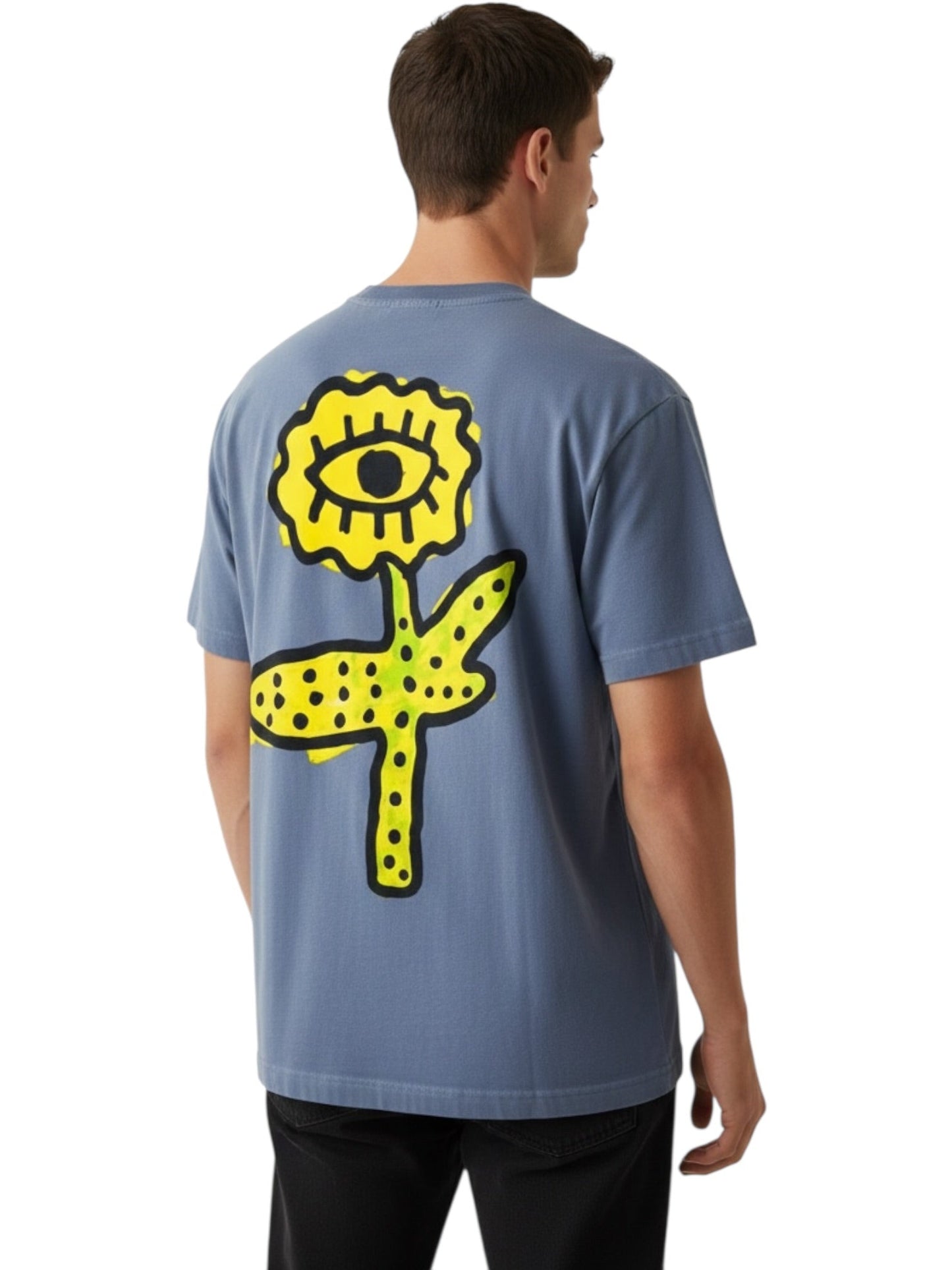 Alchemist All-Seeing Cactus Tee Breeze Blue