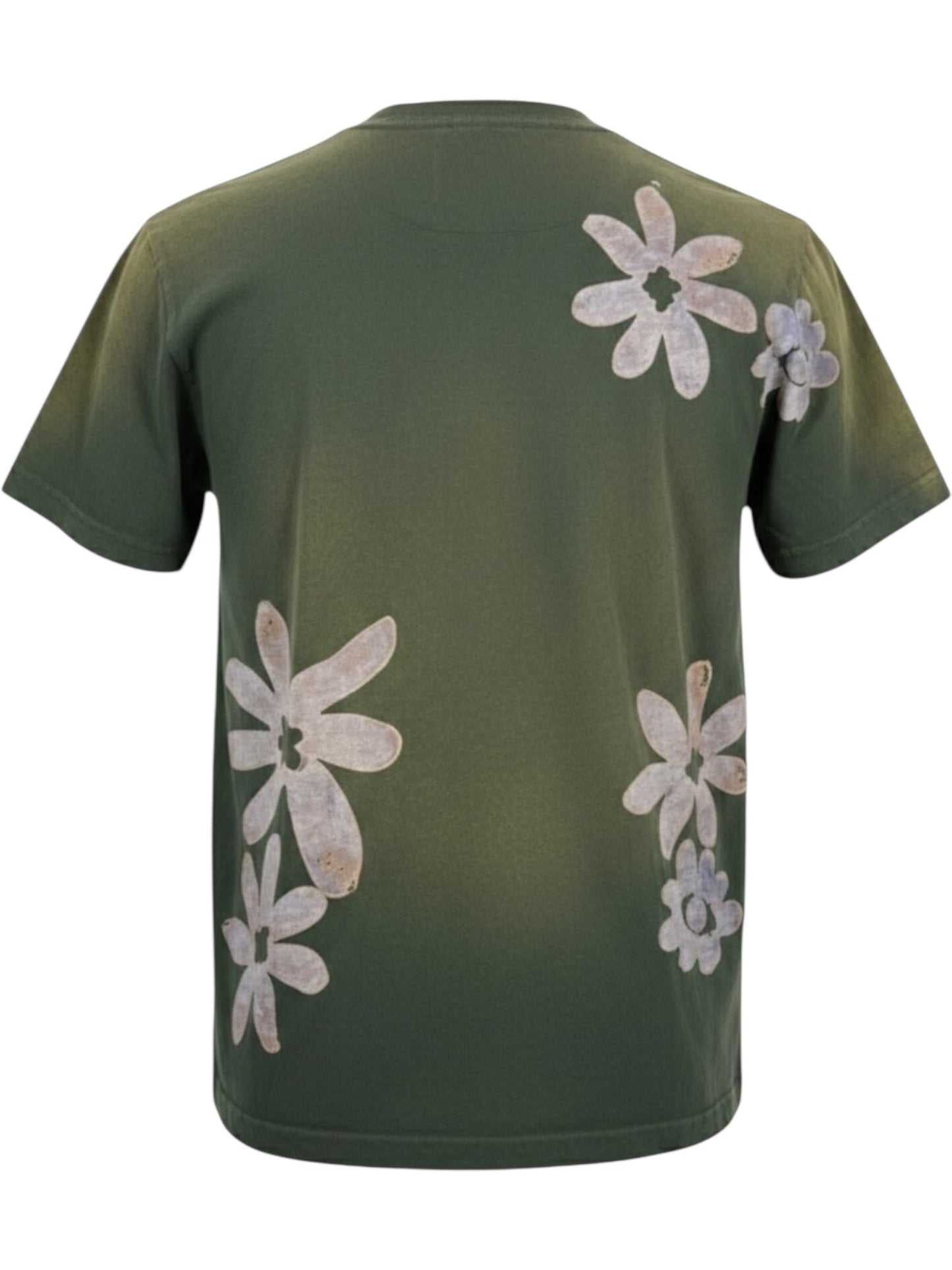 Alchemist Block Print S/S Tee Moss Green