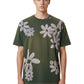 Alchemist Block Print S/S Tee Moss Green