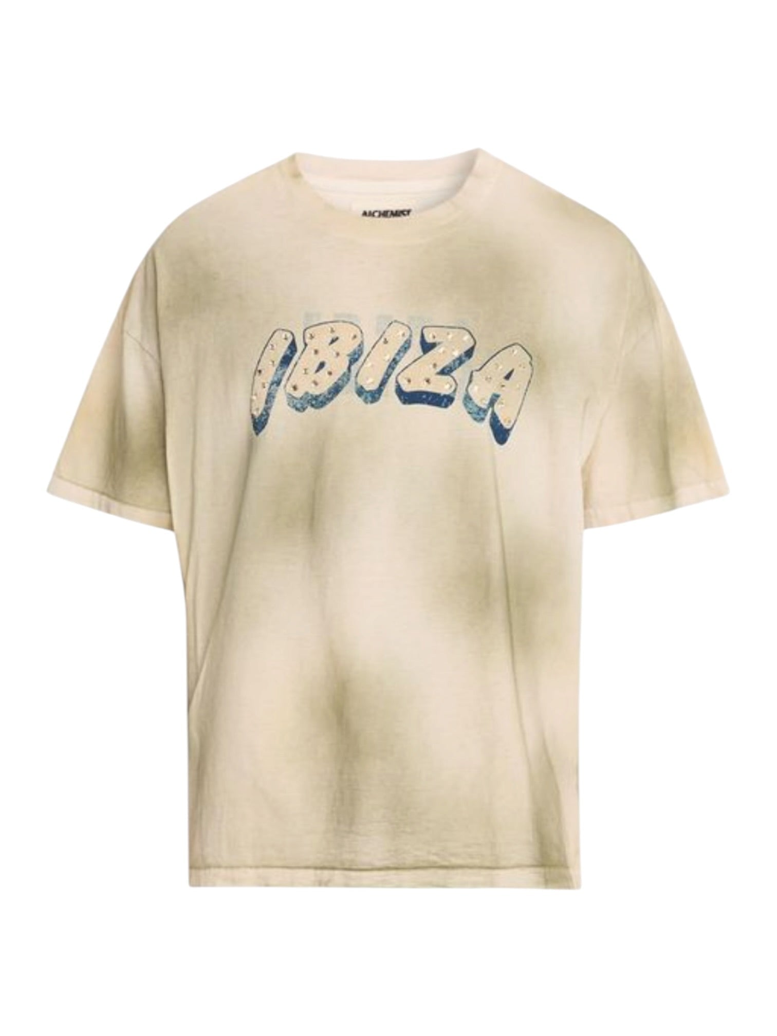 Alchemist Ibiza T-shirt W/ Crystals Camo Wash
