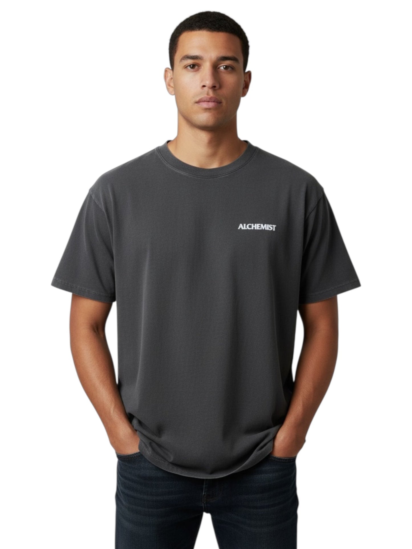 Alchemist Logo T-shirt Faded Black