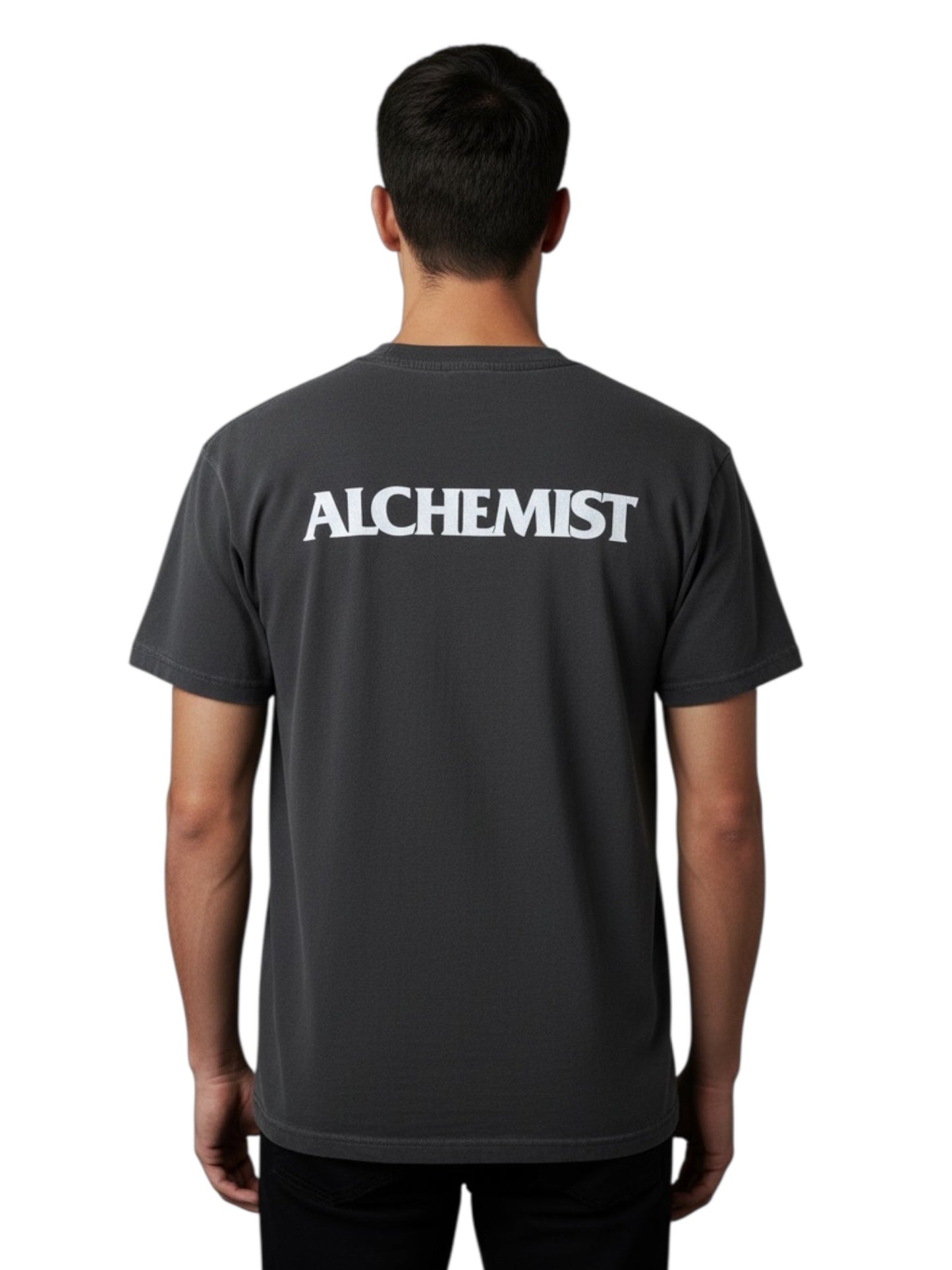 Alchemist Logo T-shirt Faded Black
